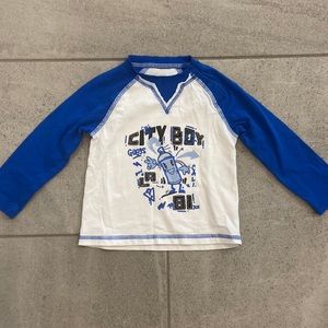Guess Baby Boy City Boy Tee, Sz 12 Months